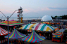 Midway and the Wasagadome in the background