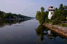 Light house on the shore of Nottawasaga River